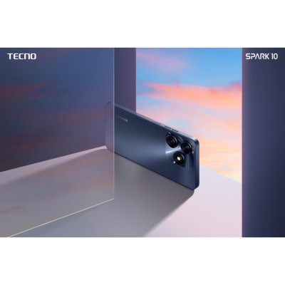 Смартфон Tecno Spark 10 (KI5q) 8/128GB Meta Black (4895180797729)