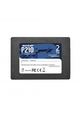 SSD накопичувач PATRIOT P210 2 TB (P210S2TB25)