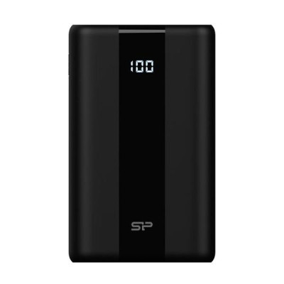 Зовнішній акумулятор (павербанк) Silicon Power QS55 20000 mAh PD+QC3.0, VOOC+SC 22,5W Black (SP20KMAPBKQS550K)