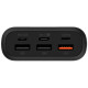 Зовнішній акумулятор (павербанк) Silicon Power QS55 20000 mAh PD+QC3.0, VOOC+SC 22,5W Black (SP20KMAPBKQS550K)