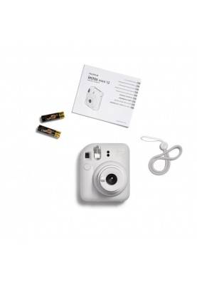 Фотокамера моментального друку Fujifilm Instax Mini 12 Clay White (16806121)