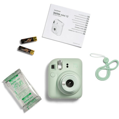 Фотокамера моментального друку Fujifilm Instax Mini 12 Mint Green (16806119) Фотокамера моментального друку Fujifilm Instax Mini 12 Mint Green (16806119)