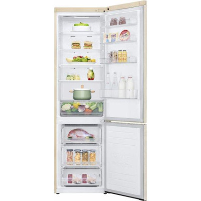 Холодильник із морозильною камерою LG GW-B509SEKM