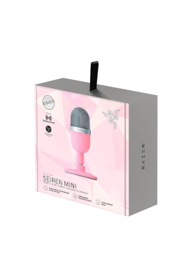 Мікрофон для ПК/для стрімінгу, подкастів Razer Seiren mini Quartz (RZ19-03450200-R3M1)
