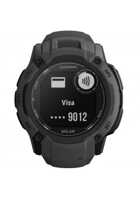 Смарт-годинник Garmin Instinct 2X Solar Graphite (010-02805-10/00)