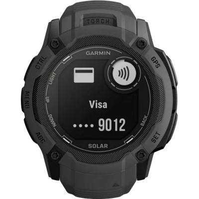 Смарт-годинник Garmin Instinct 2X Solar Graphite (010-02805-10/00)