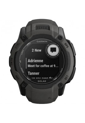 Смарт-годинник Garmin Instinct 2X Solar Graphite (010-02805-10/00)