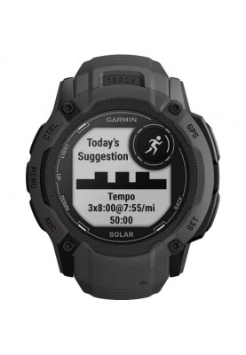 Смарт-годинник Garmin Instinct 2X Solar Graphite (010-02805-10/00)