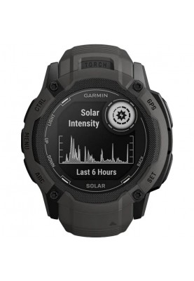 Смарт-годинник Garmin Instinct 2X Solar Graphite (010-02805-10/00)