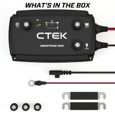 Автомобільний зарядний пристрій CTEK Smartpass 120S (40-289)
