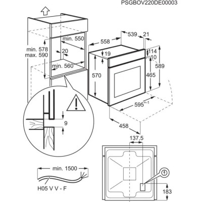Духова шафа Electrolux EOF5C50BZ