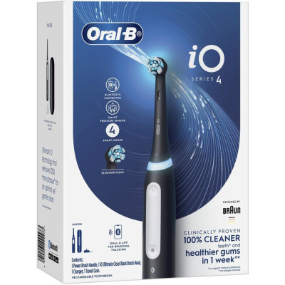 Електрична зубна щітка Oral-B iO Series 4 Matt Black