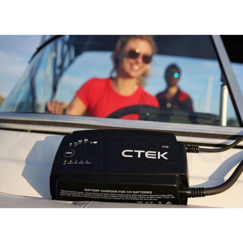 Інтелектуальний зарядний пристрій CTEK M15 (40-192)