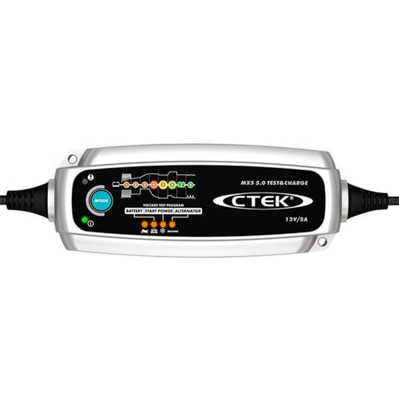 Інтелектуальний зарядний пристрій CTEK MXS 5.0 Test & Charge (56-308)