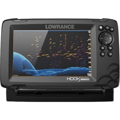 Картплоттер (GPS)-ехолот Lowrance Hook REVEAL 7 TripleShot (000-15520-001)
