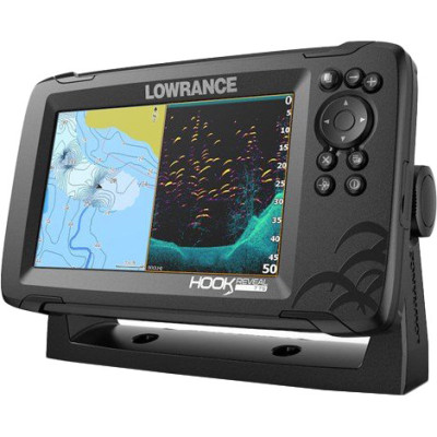 Картплоттер (GPS)-ехолот Lowrance Hook REVEAL 7 TripleShot (000-15520-001)