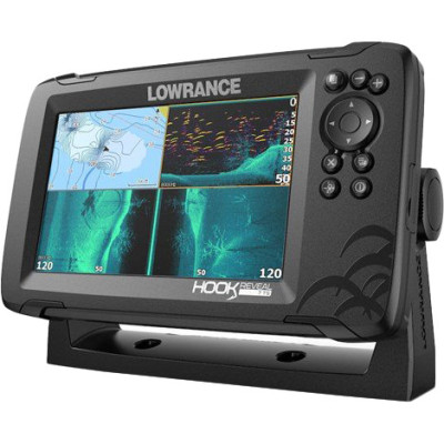 Картплоттер (GPS)-ехолот Lowrance Hook REVEAL 7 TripleShot (000-15520-001)