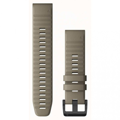 Ремінець Garmin для Fenix 6 22mm QuickFit Dark Sandstone Silicone bands (010-12863-02)