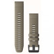 Ремінець Garmin для Fenix 6 22mm QuickFit Dark Sandstone Silicone bands (010-12863-02)
