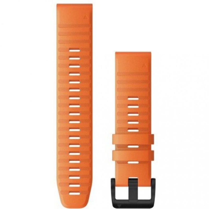 Ремінець Garmin для Fenix 6 22mm QuickFit Ember Orange Silicone bands (010-12863-01)