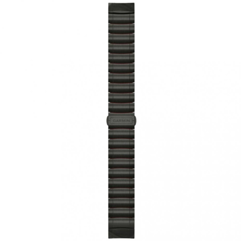 Ремінець Garmin для MARQ Hybrid Titanium/Silicone Bracelet – Carbon Gray DLC (010-12738-00)