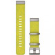 Ремінець Garmin MARQ, QuickFit 22m, Jacquard Weave Nylon Strap, Yel/Green Band (010-12738-23)