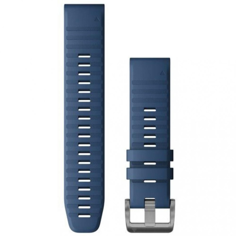 Ремінець Garmin quatix 6 22mm QuickFit Captain Blue Silicone Band (010-12863-21)