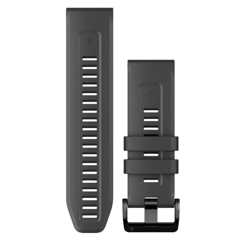 Ремінець Garmin QuickFit 26 Watch Bands Graphite Silicone (010-13117-01)