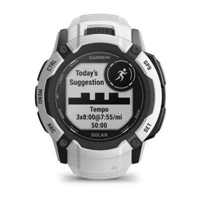 Смарт-годинник Garmin Instinct 2X Solar Whitestone (010-02805-14/04)