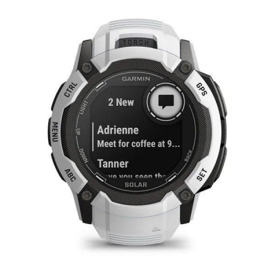 Смарт-годинник Garmin Instinct 2X Solar Whitestone (010-02805-14/04)