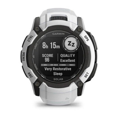 Смарт-годинник Garmin Instinct 2X Solar Whitestone (010-02805-14/04)