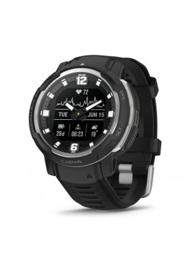 Смарт-годинник Garmin Instinct Crossover-Standard Edition Black (010-02730-13/03)