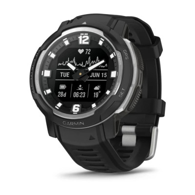 Смарт-годинник Garmin Instinct Crossover-Standard Edition Black (010-02730-13/03)