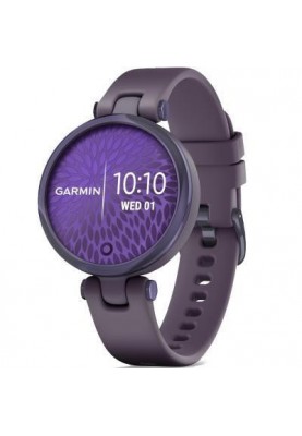 Смарт-годинник Garmin Lily Midnight Orchid Bezel with Deep Orchid Case and Silicone Band (010-02384-12)