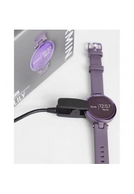 Смарт-годинник Garmin Lily Midnight Orchid Bezel with Deep Orchid Case and Silicone Band (010-02384-12)