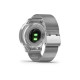 Смарт-годинник Garmin vivomove Luxe Premium Silver-Black Milanese (010-02241-23)