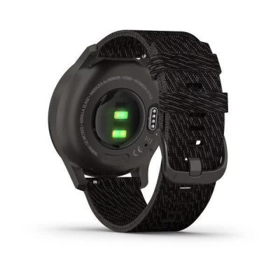Смарт-годинник Garmin vivomove Style Gunmetal-Dark Gray Fabric (010-02240-23)