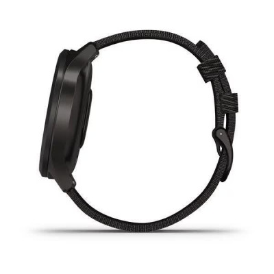 Смарт-годинник Garmin vivomove Style Gunmetal-Dark Gray Fabric (010-02240-23)