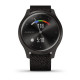 Смарт-годинник Garmin vivomove Style Gunmetal-Dark Gray Fabric (010-02240-23)