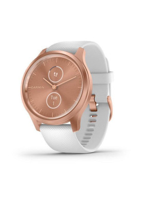 Смарт-годинник Garmin vivomove Style Rose Gold-White Silicone (010-02240-20)