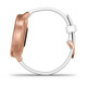 Смарт-годинник Garmin vivomove Style Rose Gold-White Silicone (010-02240-20)