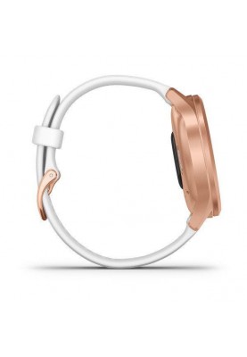 Смарт-годинник Garmin vivomove Style Rose Gold-White Silicone (010-02240-20)