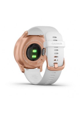 Смарт-годинник Garmin vivomove Style Rose Gold-White Silicone (010-02240-20)