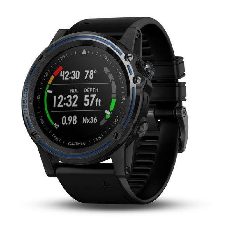 Спортивний годинник Garmin Descent Mk1 Grey Sapphire with Black Band (010-01760-12/02)