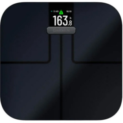 Ваги електронні підлогові Garmin Index S2 Smart Scale Black (010-02294-12)