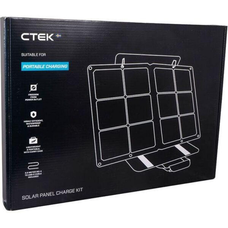 Зарядний пристрій на сонячній батареї CTEK Solar Panel Charge Kit (40-463)