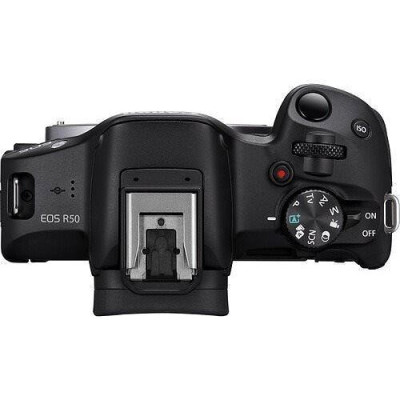 Бездзеркальний фотоапарат Canon EOS R50 Body Black (5811C029)