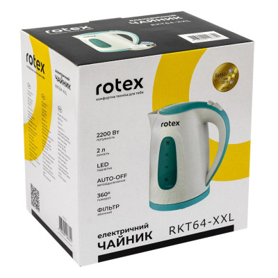Електрочайник Rotex RKT64-XXL Електрочайник Rotex RKT64-XXL