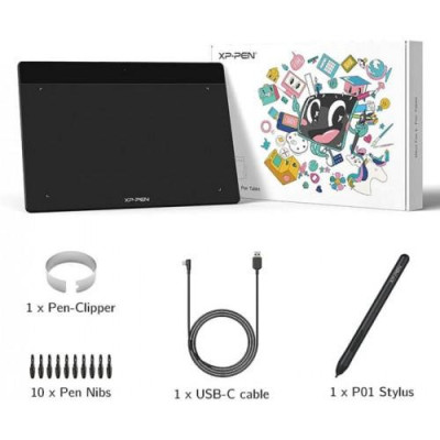 Графічний планшет XP-Pen Deco Fun L Red Графічний планшет XP-Pen Deco Fun L Red