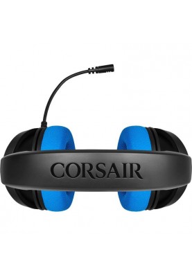 Комп'ютерна гарнітура Corsair HS35 Blue (CA-9011196)